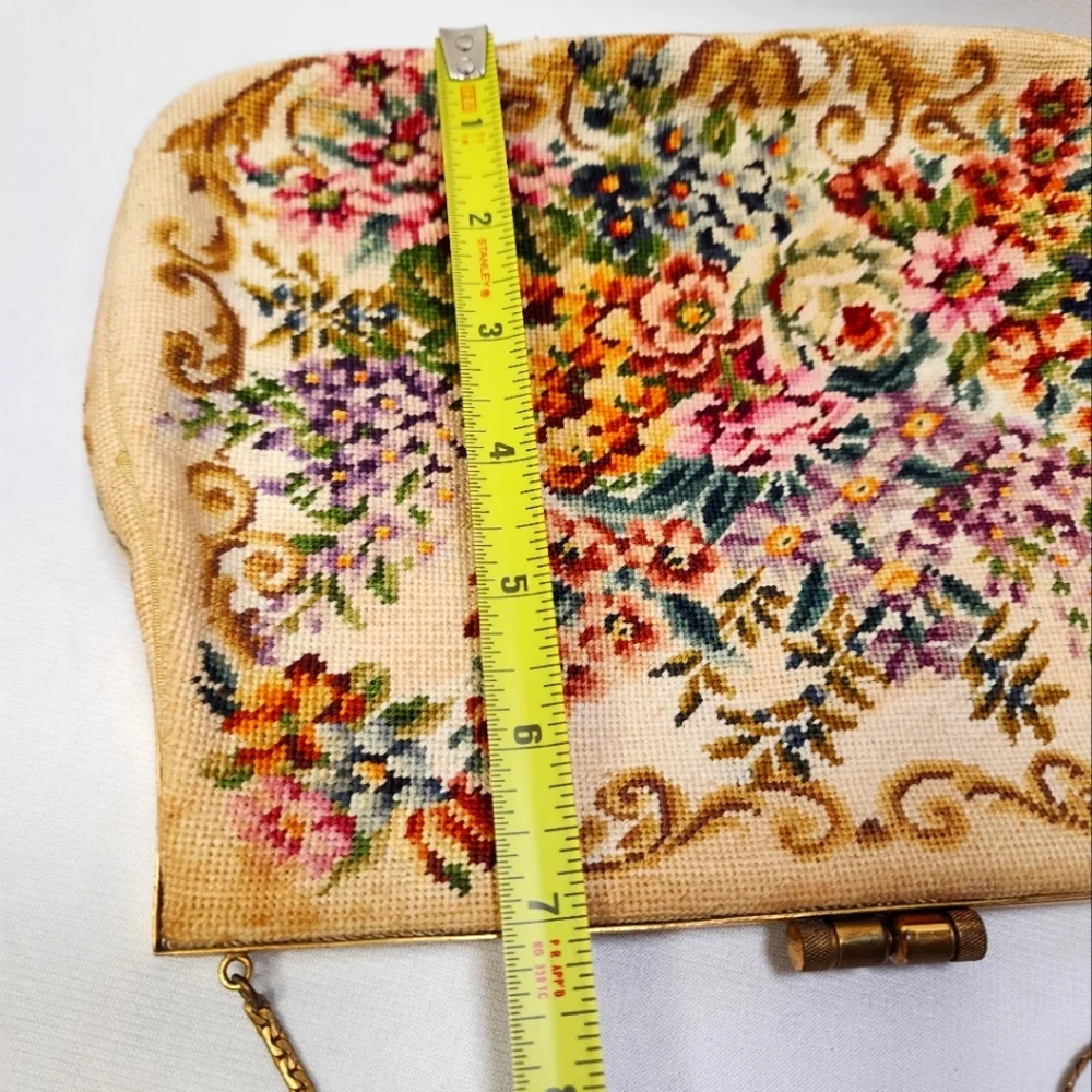 Floral Tapestry Handbag